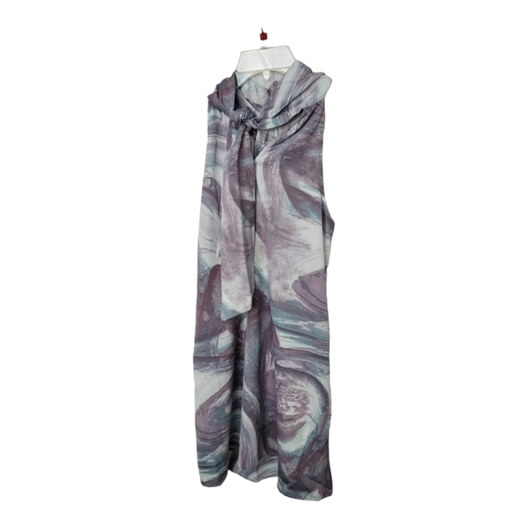 NWT A New Day Gorgeous Silky Mini Dress with Tie in the back - Picture 5 of 13